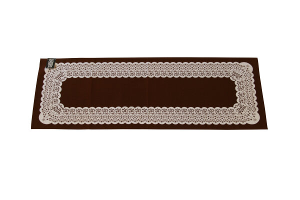 Filigranl&auml;ufer TL 34-3 braun/wei&szlig;