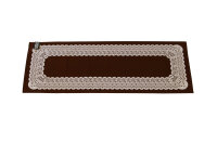 Filigranl&auml;ufer TL 34-3 braun/wei&szlig;