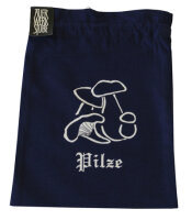 Pilzbeutel B 17-1 blau/wei&szlig;