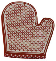 Topfhandschuh &bdquo;Bl&auml;ttchen&ldquo; links TH 42b-2...