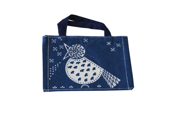Kindertasche "Spatz" KT 1a-1 blau/wei&szlig; 21/17