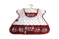 Klammerkleid &bdquo;Vogel&ldquo; KK 2c-2 rot/wei&szlig;