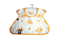 Klammerkleid &bdquo;Vogel&ldquo; KK 2c-5 gelb/wei&szlig;
