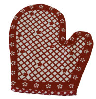 Topfhandschuh &bdquo;Karo&ldquo; links TH 42d-2...