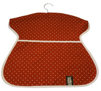 Klammerkleid &bdquo;Tupfen&ldquo; KK 1e-2 rot/wei&szlig;