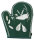 Topfhandschuh &bdquo;Bratenl&ldquo; rechts TH 45b-4 gr&uuml;n/wei&szlig;