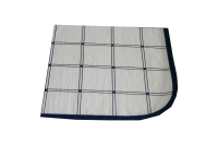 Tischdecke "Karo" TD 43-1 blau/wei&szlig;