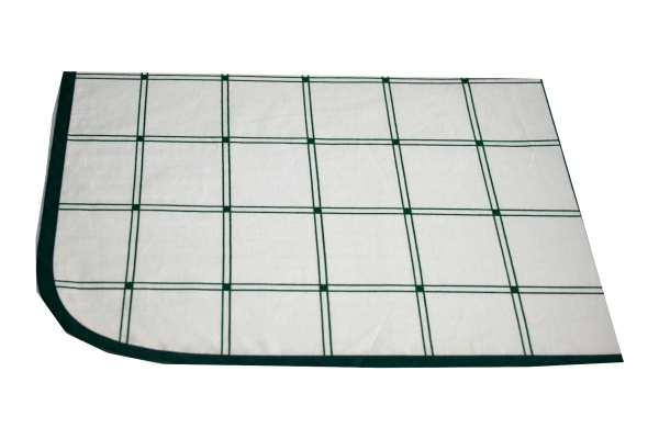 Tischdecke "Karo" TD 43-4 gr&uuml;n/wei&szlig;