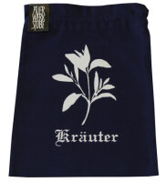Kr&auml;uterbeutel B 18-1 blau/wei&szlig;