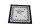 Blumenserviette TSV 32-1 blau/wei&szlig;