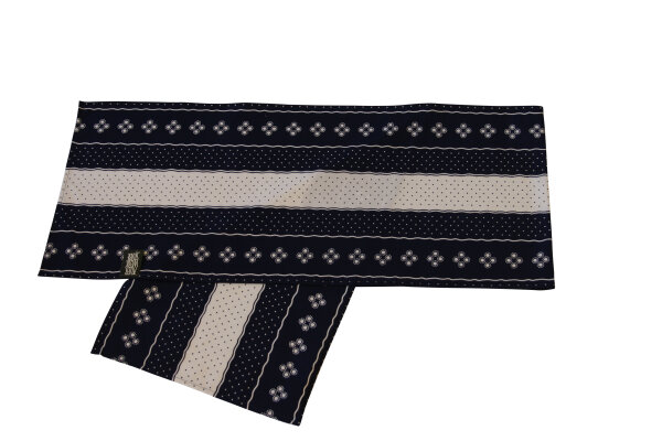Tupfentischband gerade TB 44a-1 blau/wei&szlig;