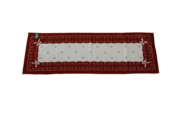 Schleifenl&auml;ufer klein TL 21b-2 rot/wei&szlig;