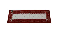 Schleifenl&auml;ufer klein TL 21b-2 rot/wei&szlig;