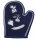 Topfhandschuh &bdquo;Gem&uuml;se&ldquo; links TH 45a-1 blau/wei&szlig;
