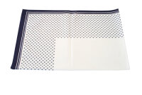 Tischdecke "Kamille"  TD 45-1 blau/wei&szlig;