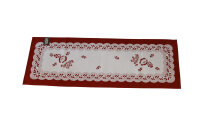 Blumenl&auml;ufer TL 31-2 rot/wei&szlig;